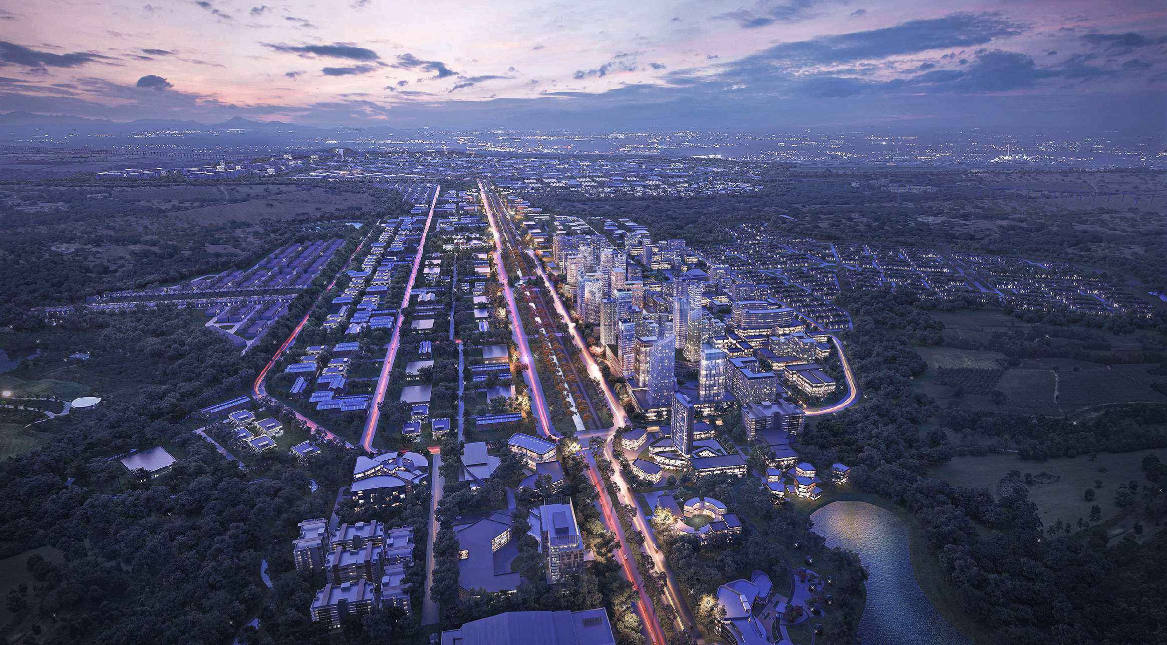 The North Gateway District 3D View